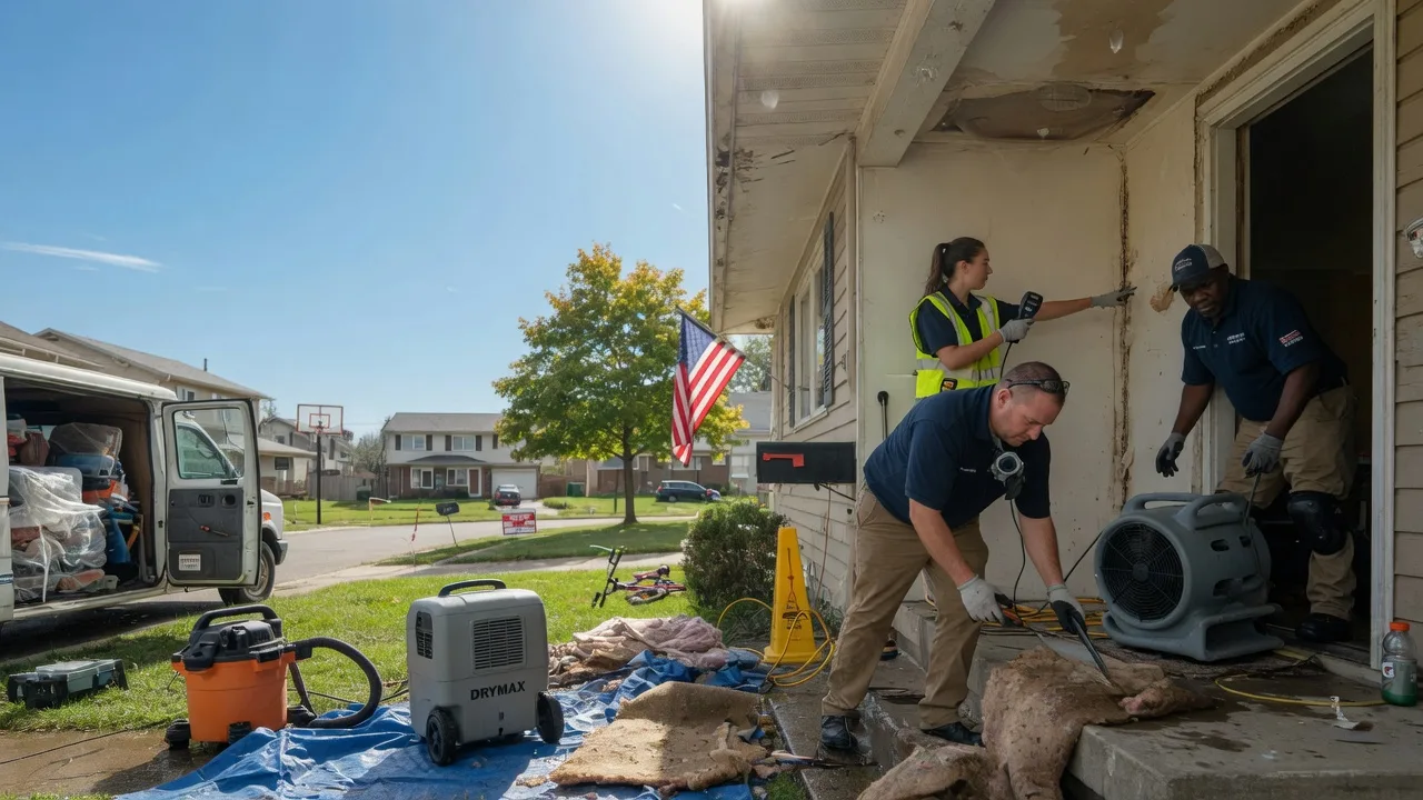 Water Damage Restoration in Bee, VA near me